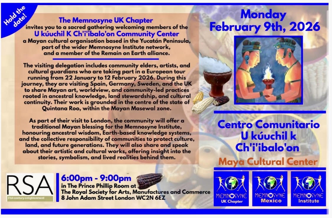 memnosyne uk Talks Series